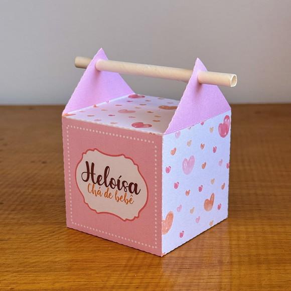 Kit 20 Caixas Arco Iris Personalizada (pegue e Monte)