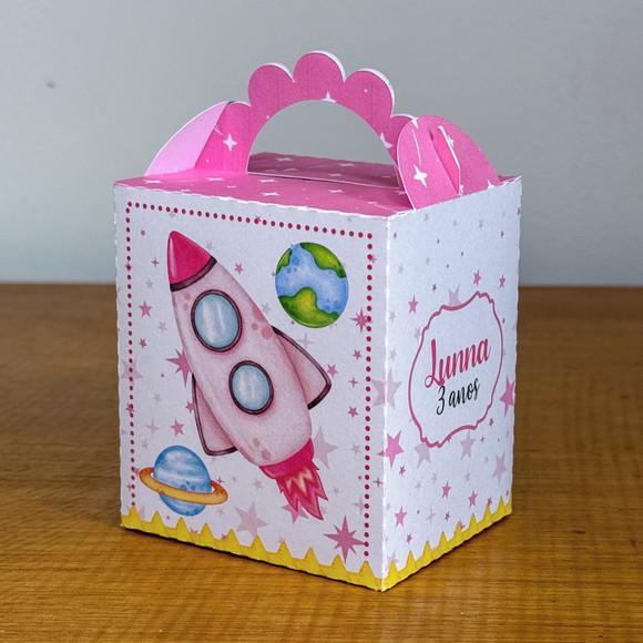 Kit 20 Caixas Astronalta Personalizada (pegue e Monte)