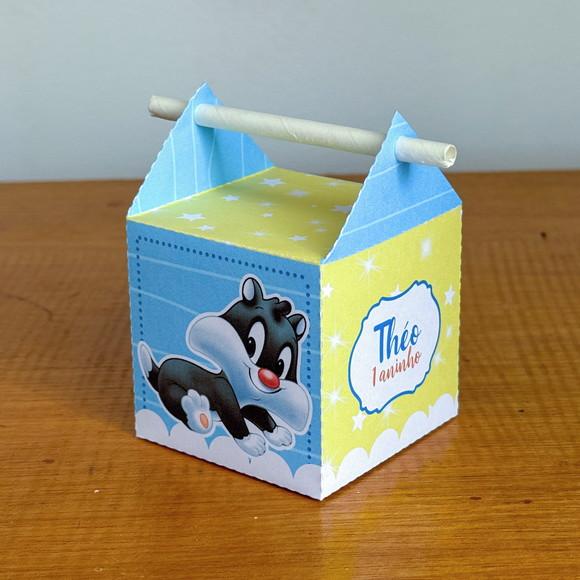 Kit 20 Caixas Baby Looney Tunes, Caixa Person(pegue e Monte)
