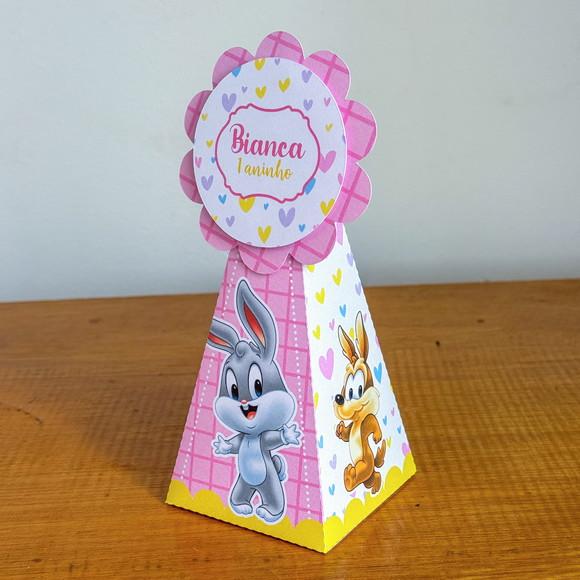 Kit 20 Caixas Baby Looney Tunes,menina (pegue e Monte)