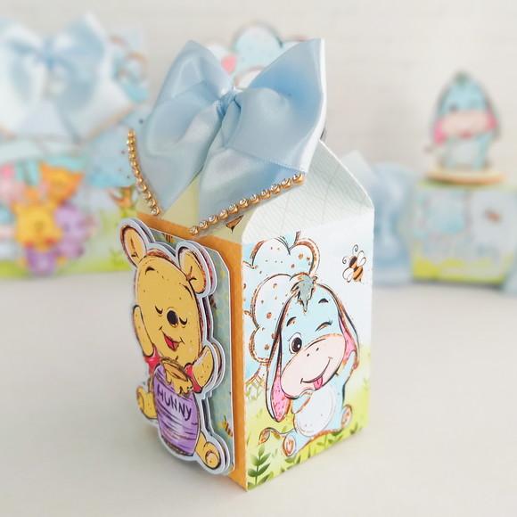 Kit 24 Ítens Personalizadas Aniversário Pooh