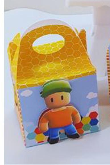 Kit 30 Ítens Aniversário Stumble Guys