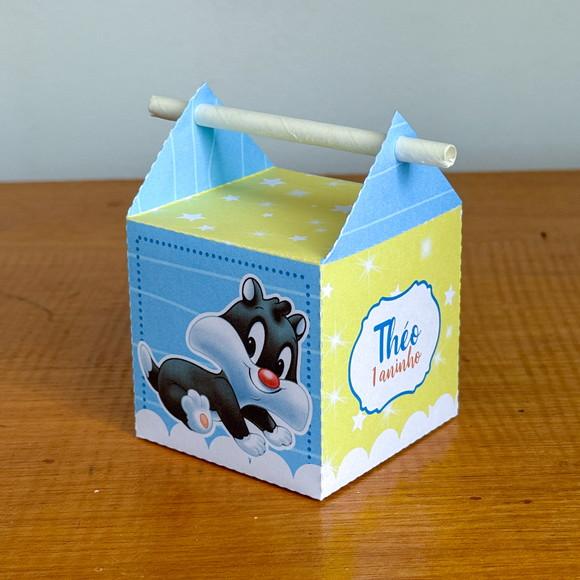 Kit 40 Caixas Baby Looney Tunes, Caixa Person(pegue e Monte)