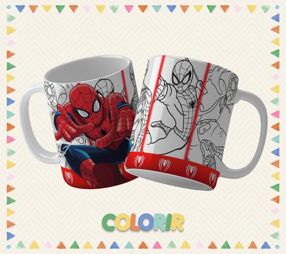 Kit 5 Canecas Dia das Crianças ? Presente Criativo -colori