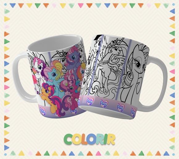 Kit 5 Canecas Dia das Crianças ? Presente Criativo -colori