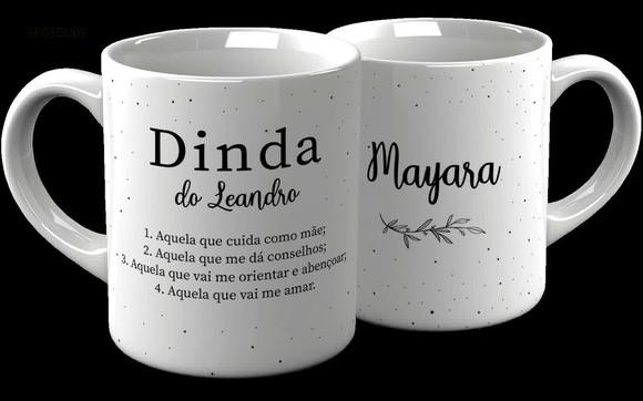 Kit com 2 Canecas Batizado Dindos-sb05dd08