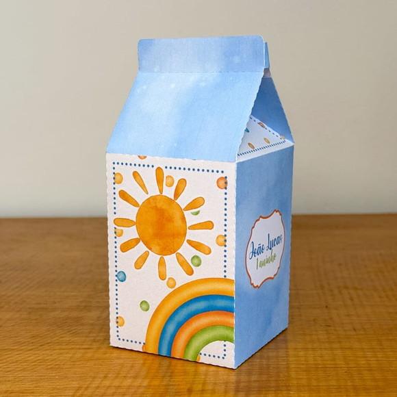 Kit Festa 40 Caixa Aniversário Volta ao Sol Personalizada