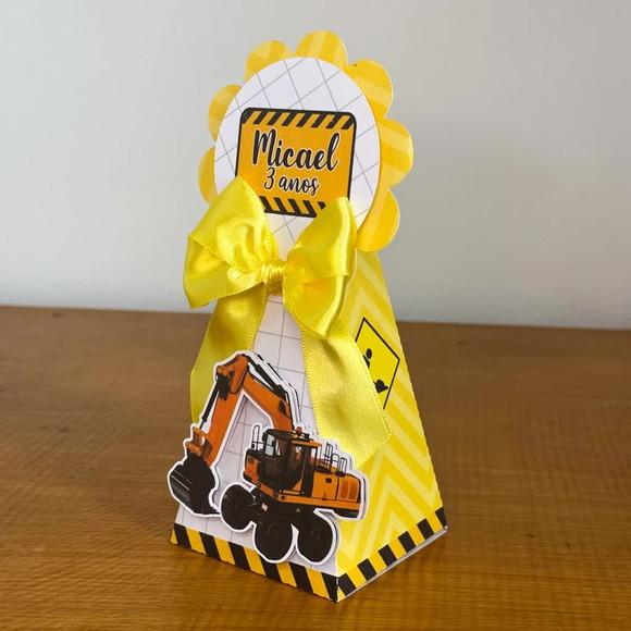 Kit Lembrancinhas Trator / Caixa Personalizada Trator
