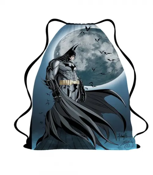 20 Lembrancinha Mochilinha Sacochila Batman-aniversário