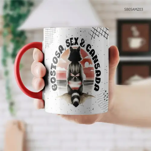 Caneca de Porcelana Amiga,caneca Amizade com Frases