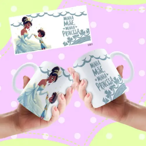 Caneca Personalizada para Mãe Dia das Mães Presente