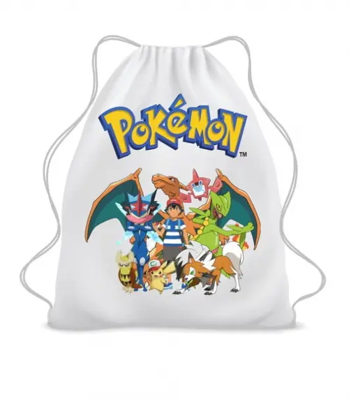 25 Bolsinha Sacochila Mochila Pokemon
