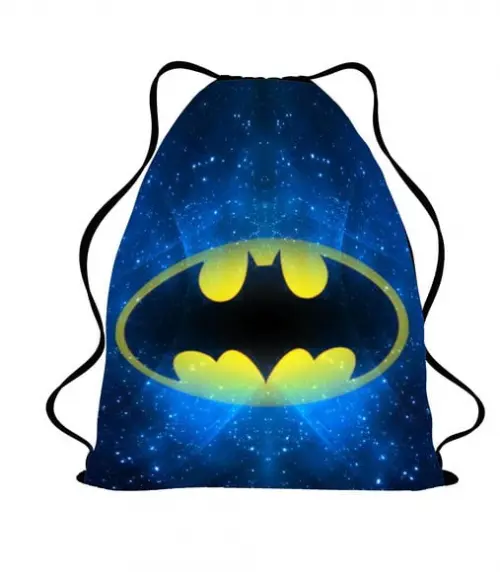25 Lembrancinha Mochilinha Sacochila Aniversário Batman