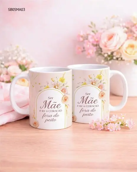 Caneca Dia das Mães Criativa Presente Especial para Mãe