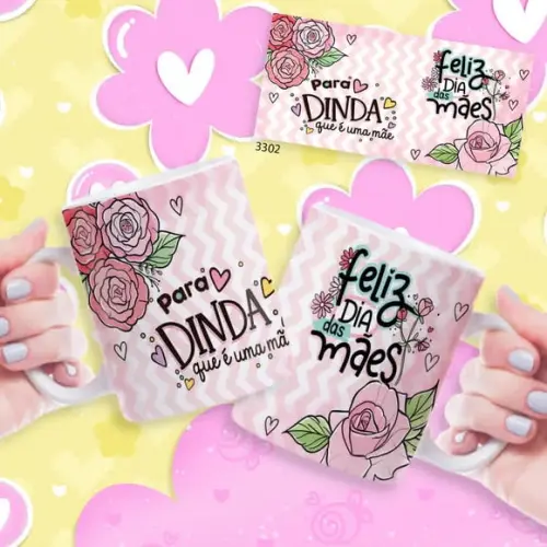 Caneca Dia das Mães Personalizada-criativa Presente