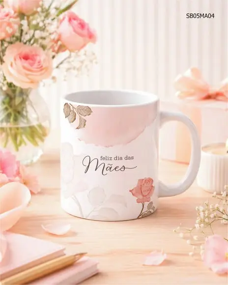 Caneca Personalizada Amor de Mãe Presente Especial