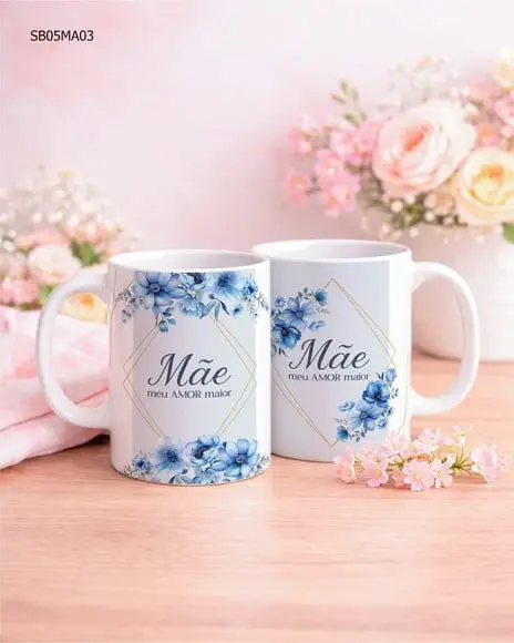 Caneca Personalizada Mãe Amor Eterno Presente Único