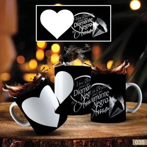 Kit 2 Canecas de Porcelana Páscoa com Foto