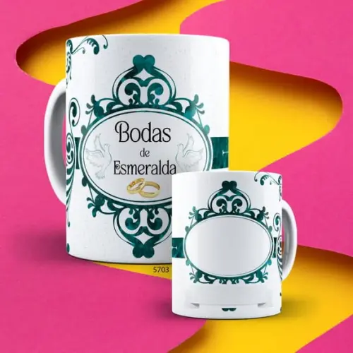 Kit com 2 Canecas Porcelana Personalizada Boda Família