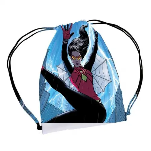 50 Lembrancinha Sacochila Mochila Homem Aranha