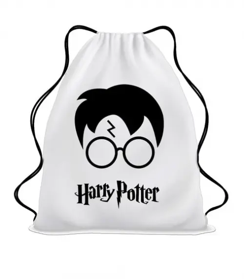 50 Mochila Sacochila Harry Potter - Personalizada Aniversáio