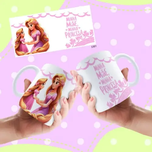 Caneca Personalizada para Mãe Dia das Mães Presente