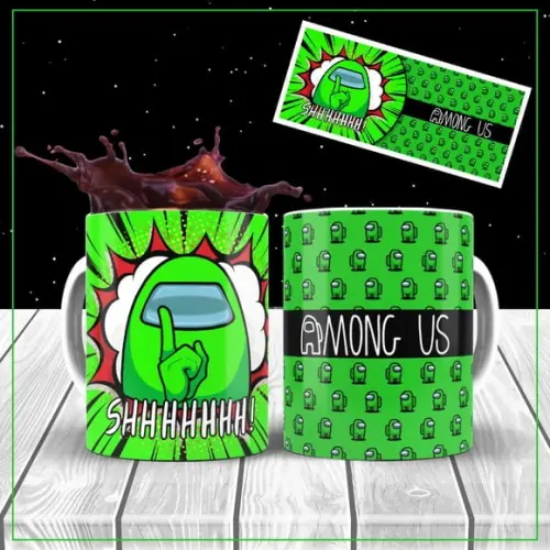 Caneca de Porcelana Among Personalizada