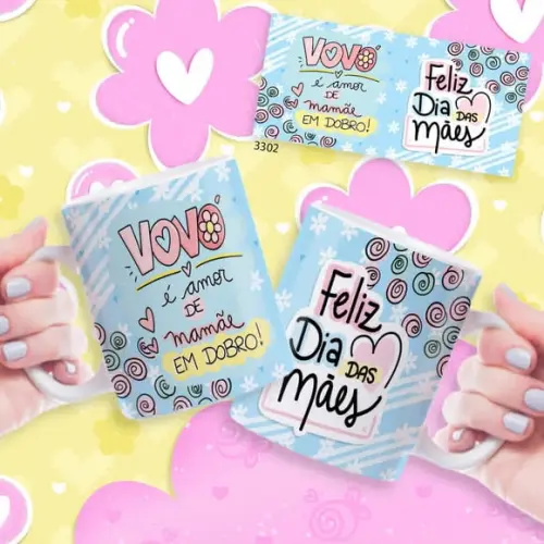 Caneca Dia das Mães Personalizada-criativa Presente