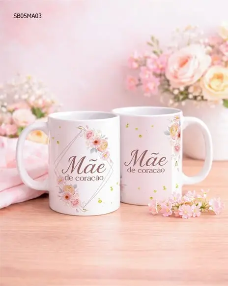Caneca Personalizada Mãe Amor Eterno Presente Único