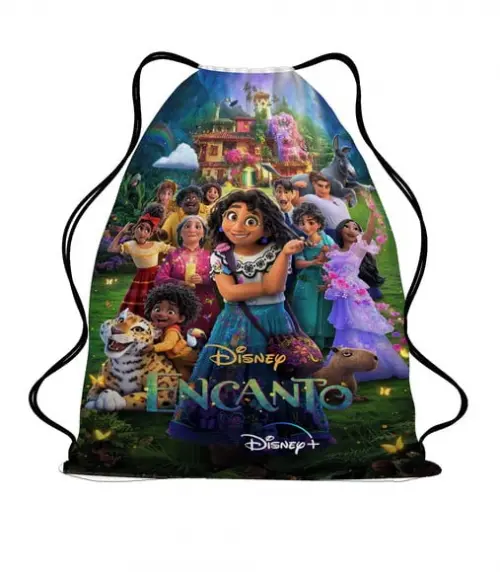 20 Mochila Sacochila Mochilinha Encantus Disney