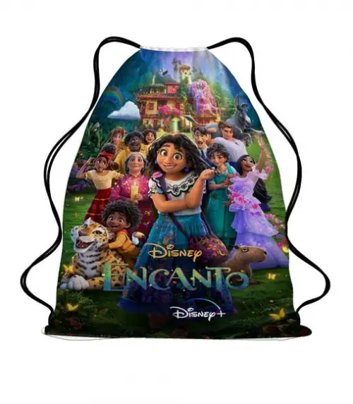 50 Mochila Sacochila Mochilinha Encantus Disney