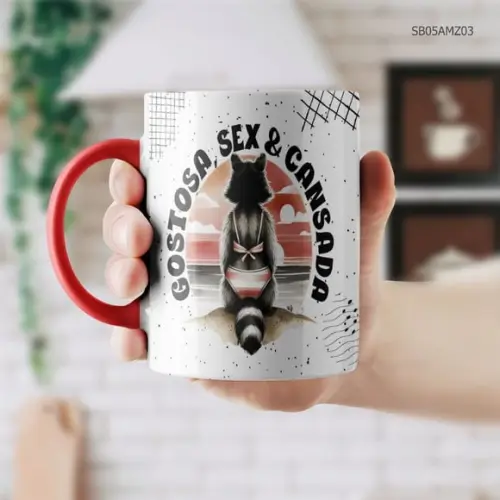Caneca de Porcelana Amiga,caneca Amizade com Frases