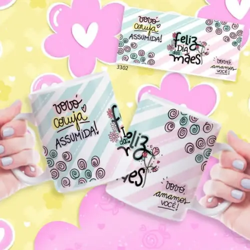 Caneca Dia das Mães Personalizada-criativa Presente