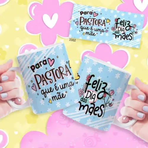 Caneca Dia das Mães Presente Personalizado
