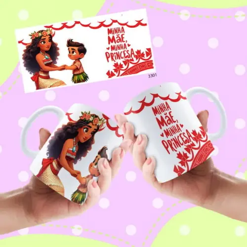 Caneca Personalizada para Mãe Dia das Mães Presente
