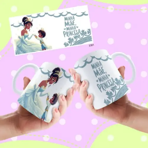 Caneca Personalizada para Mãe Dia das Mães Presente