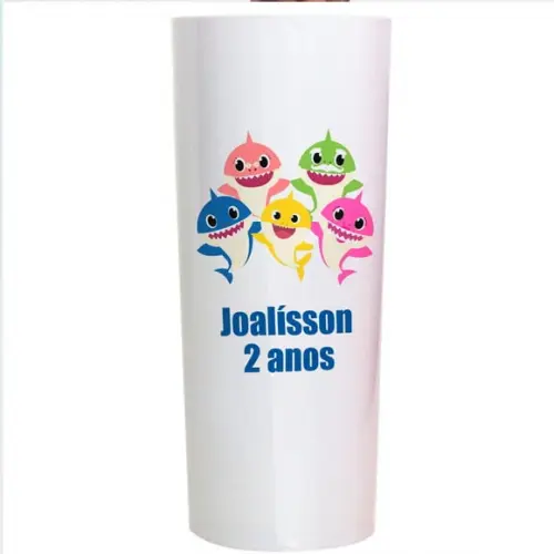 Copo Personalizado Baby Shark-copo Aniversário Baby Shark