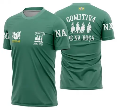 Kit 10 Camisa Cavalgada Vaquejada Cavalo