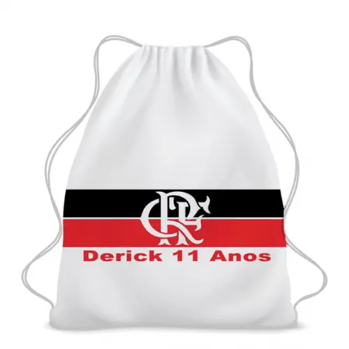 Mochila Saco De Time Futebol Personalizado 20x30