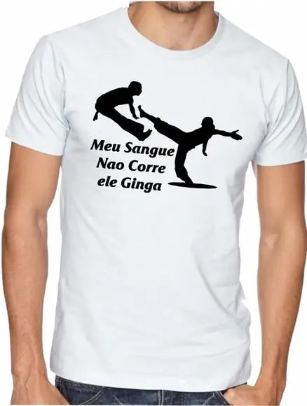 : Camiseta Capoeira- Meu Sangue