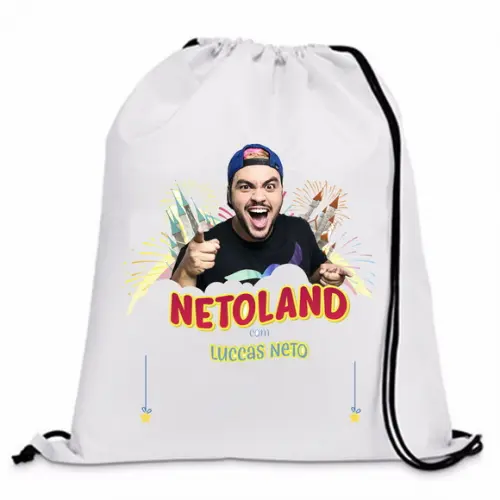 20 Mochila Saco Luccas Neto Personalizada