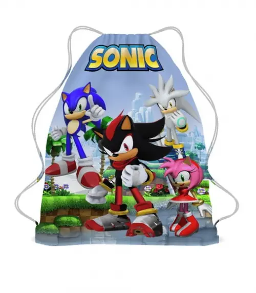 25 Sacochila Sacolinha Lembrancinha Turma do Sonic