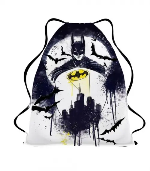 35 Mochila Sacochila Batman para Aniversário