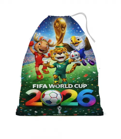 36 Saquinhos Sacolinha Copa do Mundo 2026 - Personalizada