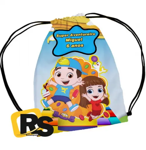 40 Mochila Saco Luccas Neto Personalizada