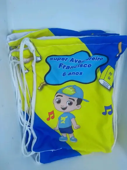 40 Mochila Saco Luccas Neto Personalizada