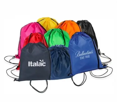 70 Sacochila Mochila Brindes para Empresas Tamanho 30x40