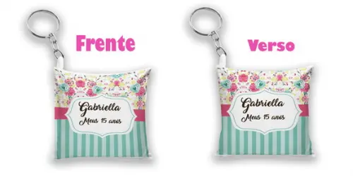 Almochaveiro Personalizado Aniversário 15 Anos Casamento