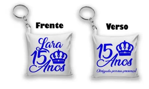 Almochaveiro Personalizado Aniversário 15 Anos Casamento