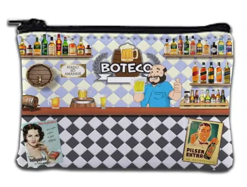 Bolsa Porta Moedas Personalizado Boteco-festa Boteco